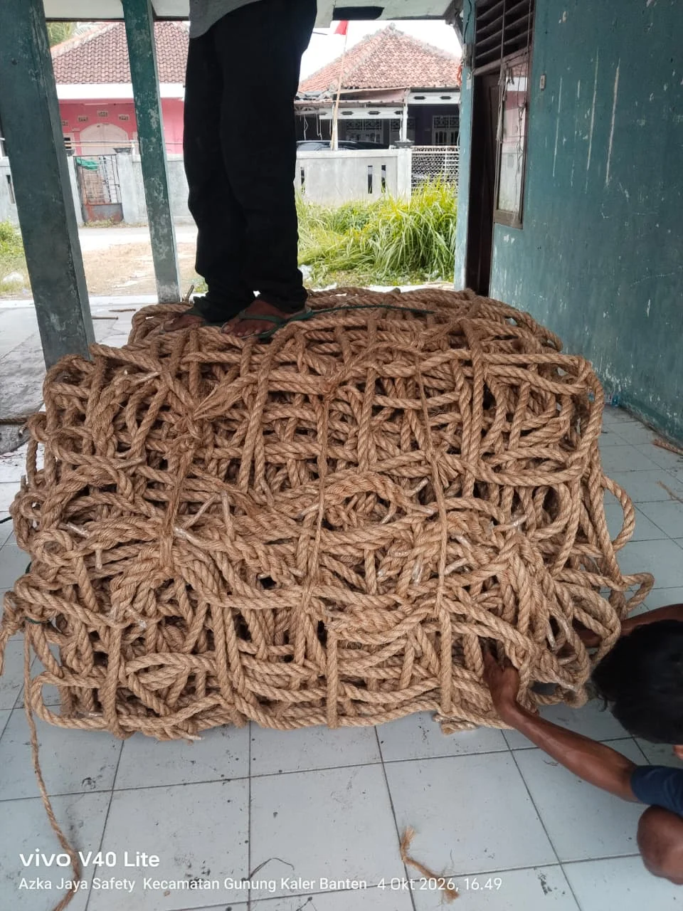Dokumentasi jaring Manila